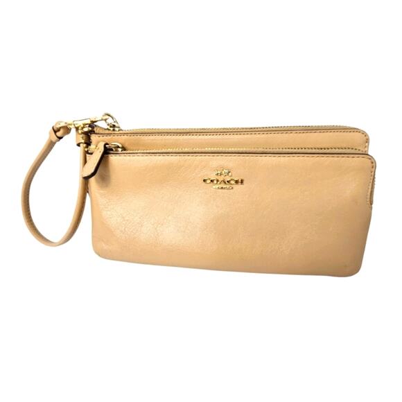 Coach Double Zippered Wallet - Picture 1 of 12